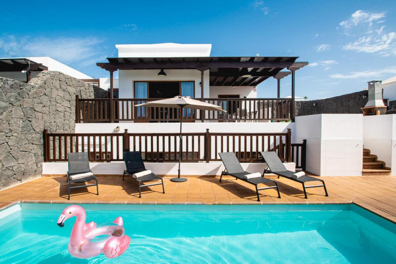 Stylish 6 Bedroom Villa Princesa - Hot Tub - Heated Pool - Near Beach & Waterparks Playa Blanca Dış mekan fotoğraf